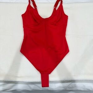 Women’s Bright Red Bodysuit